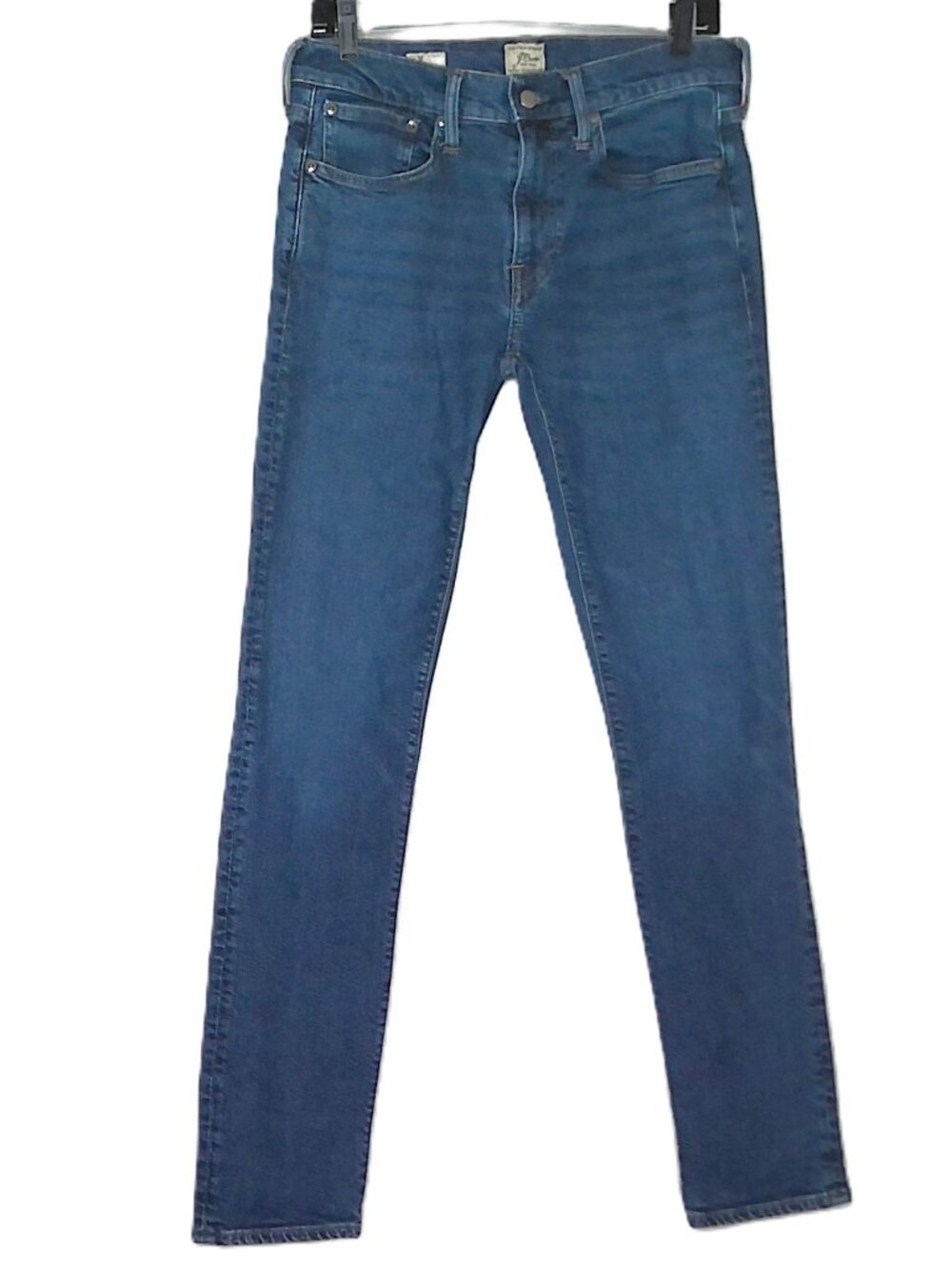 J. Crew Men's Blue Jeans Style 484 Slim Tapered Medium Wash Mid Rise Sz 30 X 32